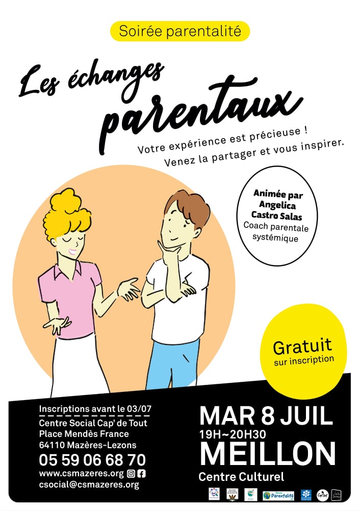 Atelier des parents — les échanges parentaux
