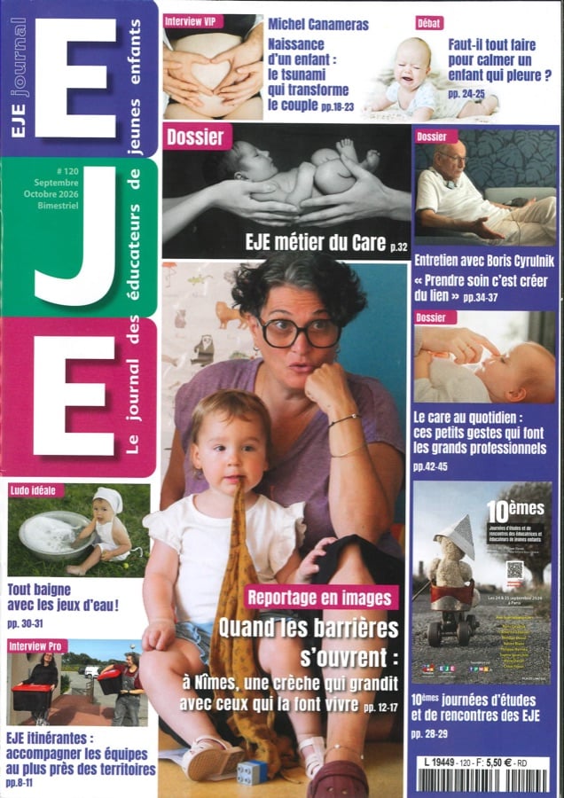 Couverture d'EJE Journal n°120, septembre-octobre 2026